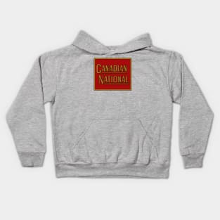 Canadian National Railway Kids Hoodie